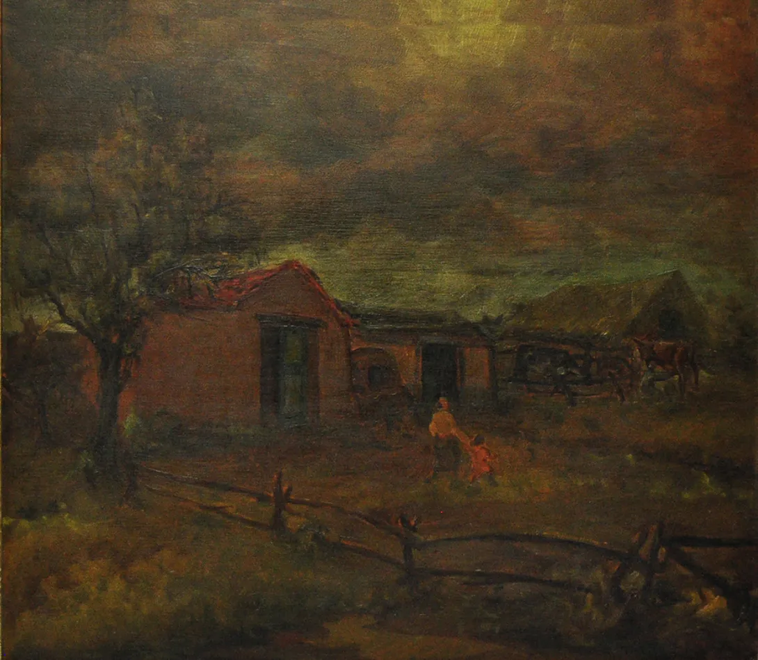Inv. 756 / Miguel Ángel Elgarte / Paisaje / MPBA