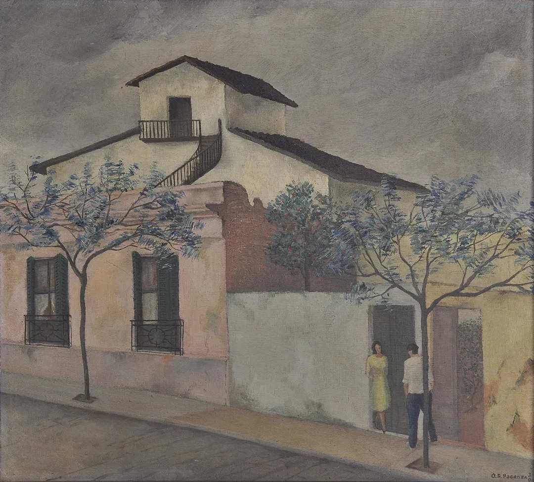 Inv. 212 / Onofrio Pacenza / Paisaje / MPBA