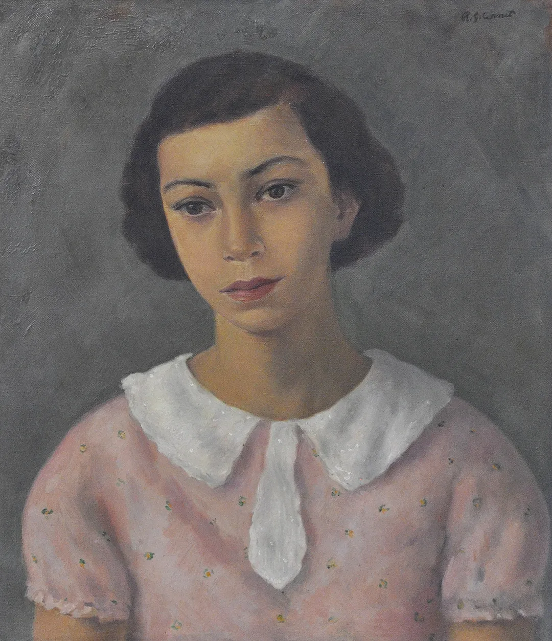 Inv. 461 / Ramón Gómez Cornet / Retrato de Rosario / MPBA