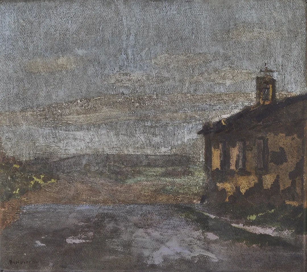 Inv. 242 / Raúl Bongiorno / Tarde de invierno / MPBA
