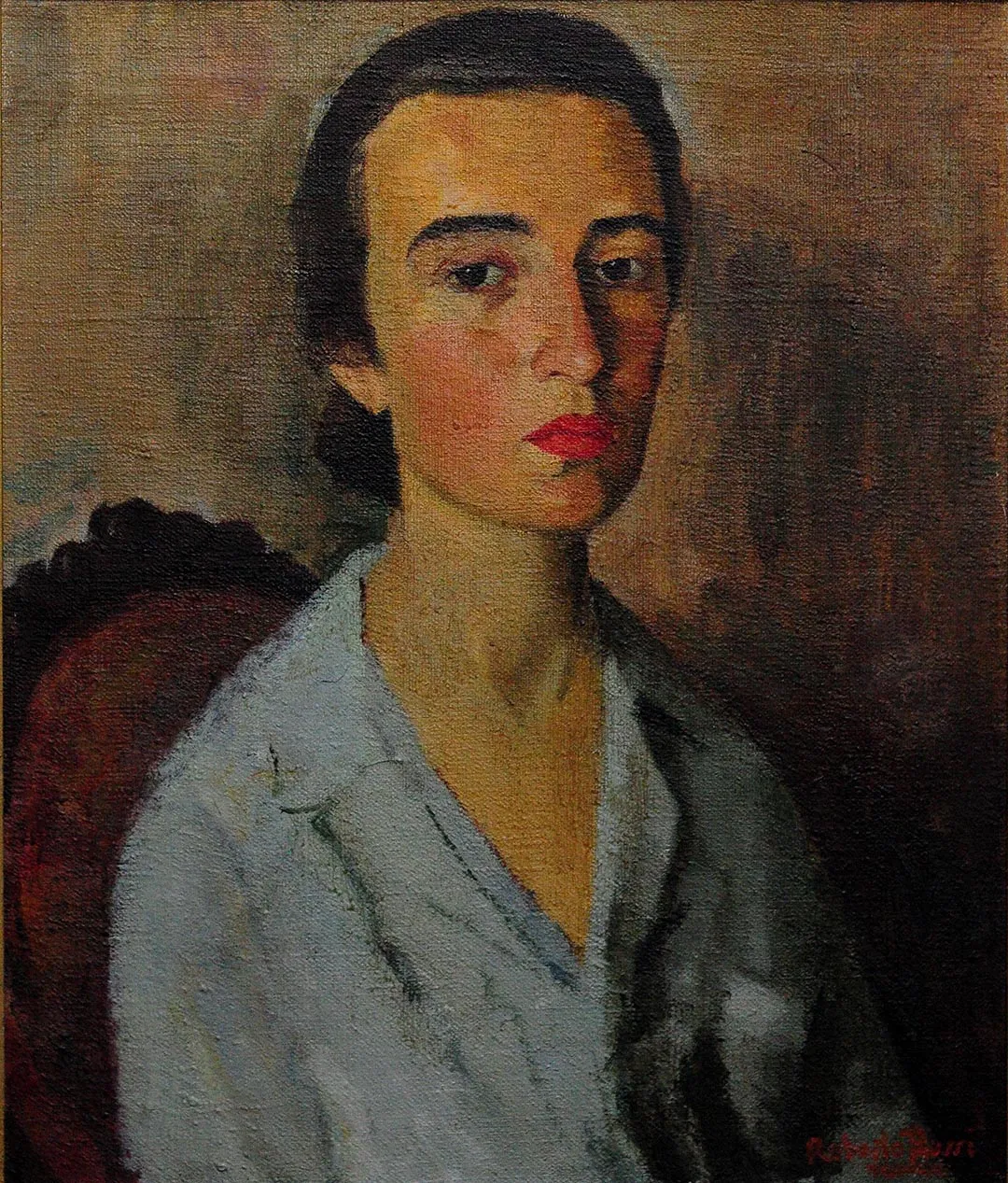 Inv. 477 / Roberto Rossi / Retrato / MPBA