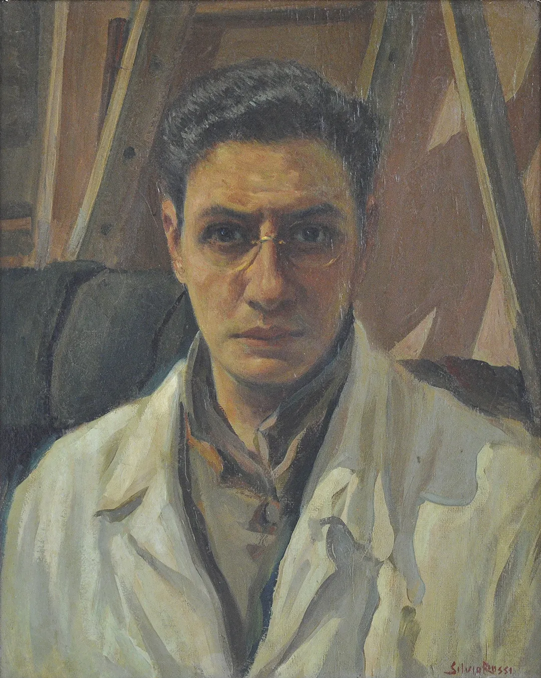 Inv. 1327 / Silvio Rossi / Autorretrato / MPBA