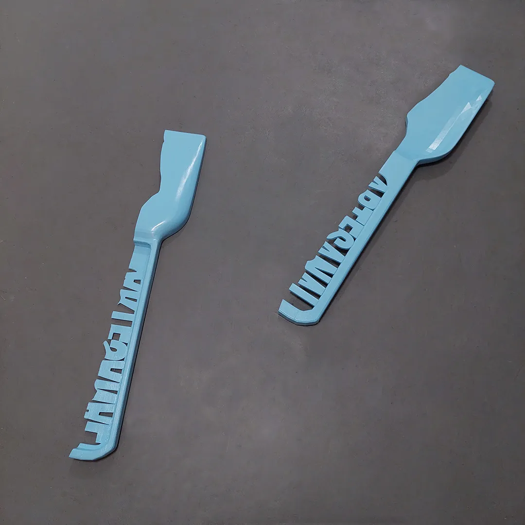 Inv. 3383 / Mariana Sanguinetti / Formas de Romper - Una Cuchara / MPBA