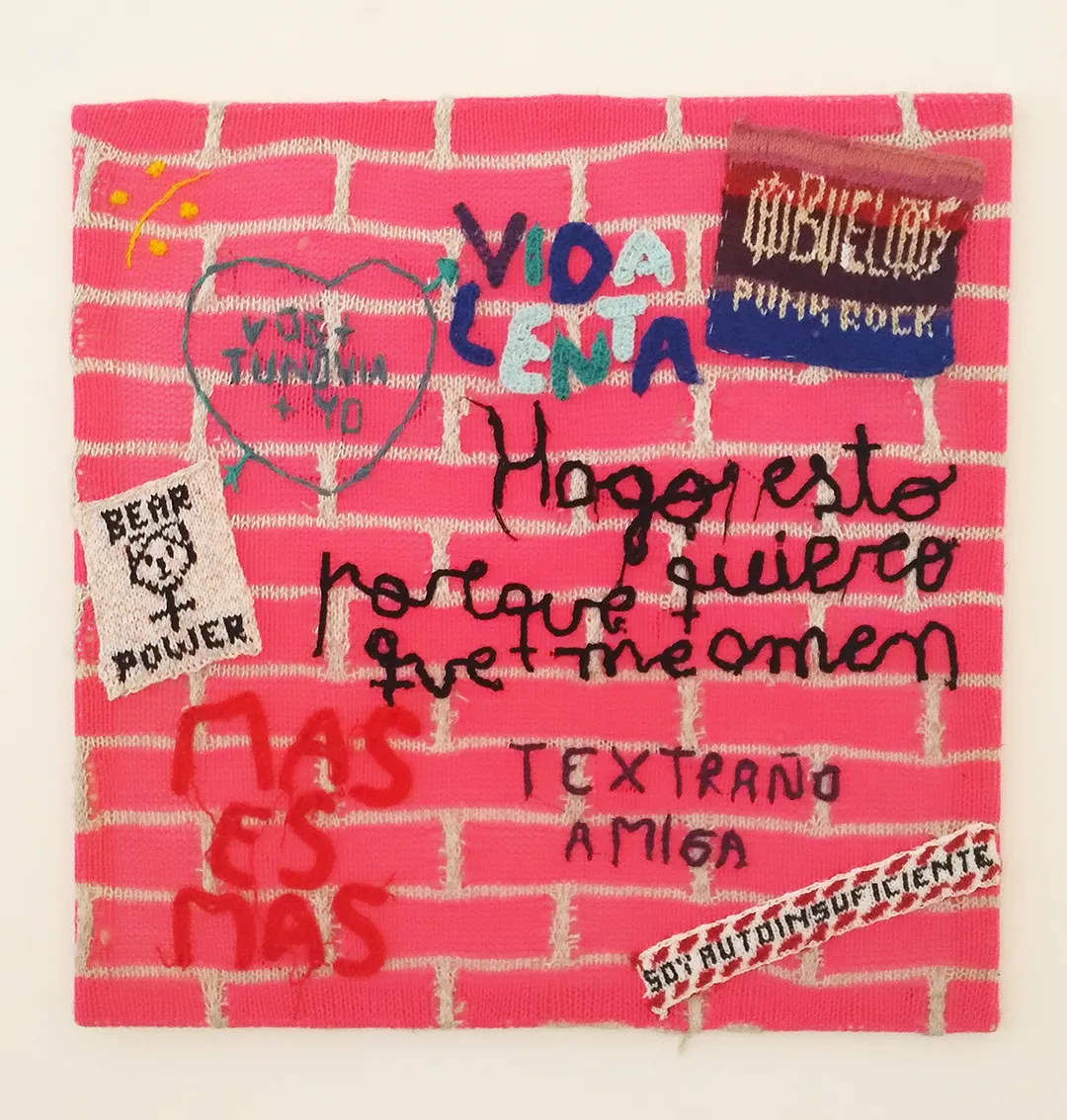 Inv. 3380 / Lea Jael Caiero / Pared blanda / MPBA