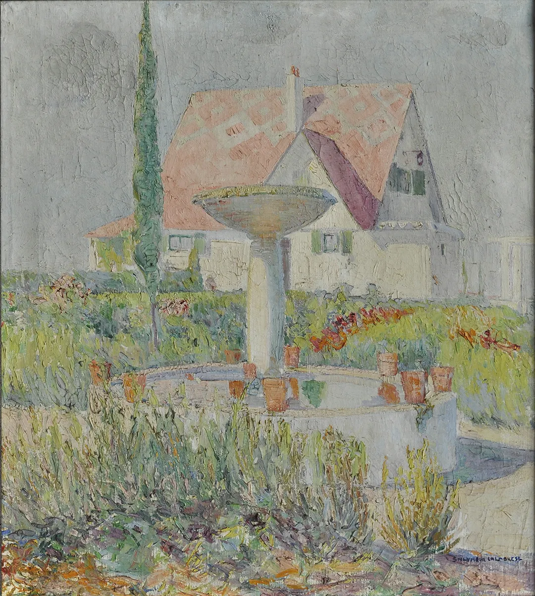 Inv. 92 / Salvador Calabrese / Paisaje / MPBA