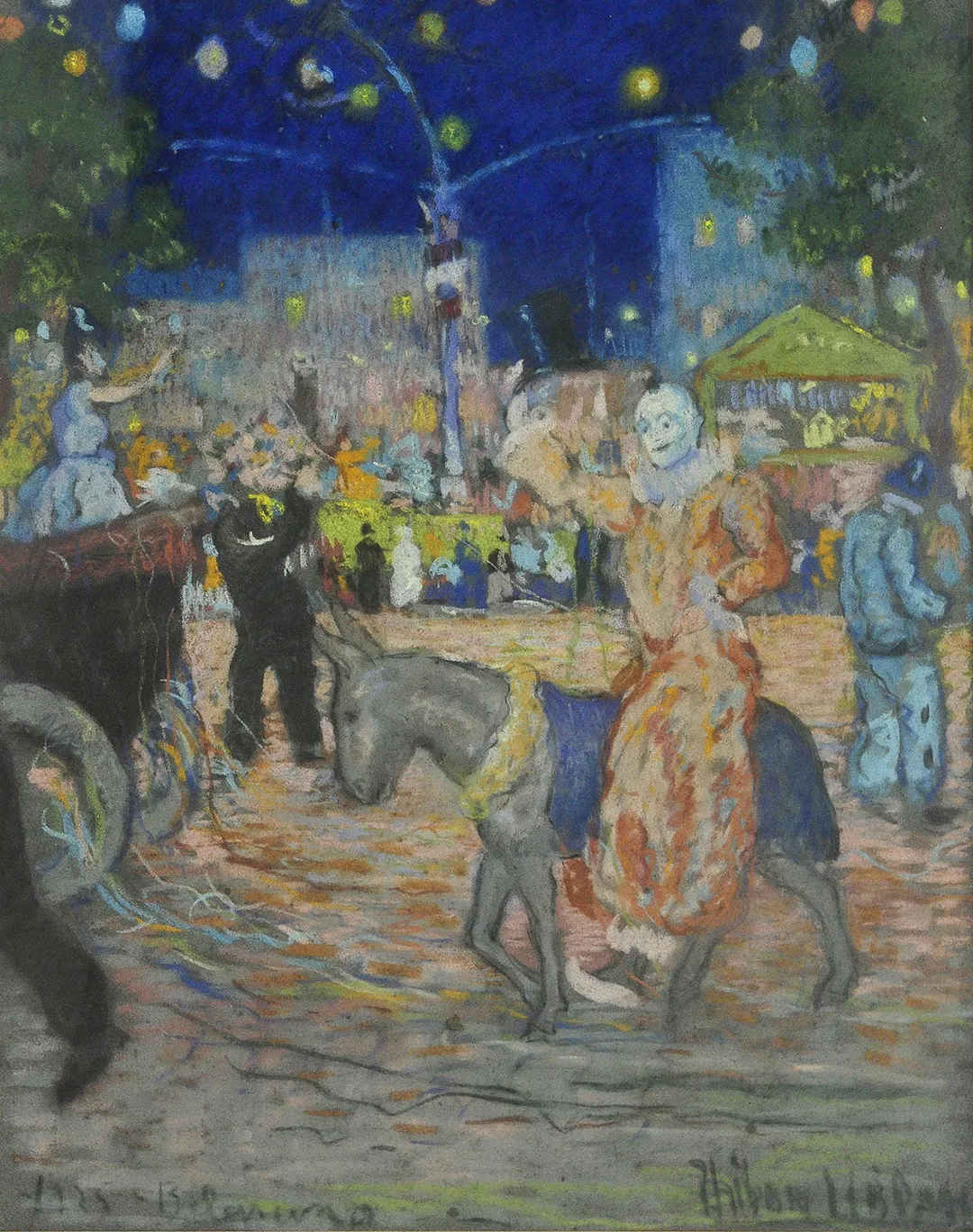Inv. 319 / Valentín Thibon de Libian / Carnaval de Belgrano / MPBA